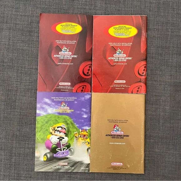 Vintage Gaming Lot of 4 Nintendo 64 Manuals Only N64 Zelda Mario Kart Pokemon - Picture 5 of 7